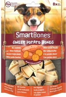 Smartbones SmartBones Sweet Potato Bones Mini 8szt. - przysmaki dla małych psów, z batatami i kurczakiem SMB-027408 - Przysmaki dla psów - miniaturka - grafika 2
