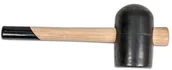 Młotki - MODECO Młotek Gumowy Trzonek Drewniany 900G. - miniaturka - grafika 1
