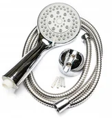 Zestawy prysznicowe - Zestaw prysznicowy Słuchawka 5F + Wąż + Uchwyt - miniaturka - grafika 1