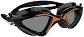 Pływanie - Seac Sub Okulary do pływania dla dorosłych LYNX ciemna przyłbica pomarańczowa - miniaturka - grafika 1