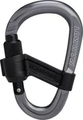 Sprzęt wspinaczkowy - Mammut Smart HMS 2.0 Screwgate Carabiner, szary/czarny 2022 Karabinki niezakręcane 2040-02550-1502-1 - miniaturka - grafika 1