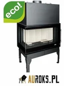 Wkłady kominkowe - Uniflam WKŁAD KOMINKOWY 760 EVO LBS GIĘTA LEWA BOCZNA SZYBA REF. 260-173-GS 260-173-GS - miniaturka - grafika 1