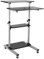 Podkładki pod mysz - ROTRONIC ROLINE PC-stojąca-pracy, czarno-szara (17.02.1547) 17021547 - miniaturka - grafika 1