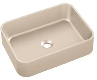 Umywalki - Axis Umywalka nablatowa CRES 50 Caffe latte cres50cl - miniaturka - grafika 1