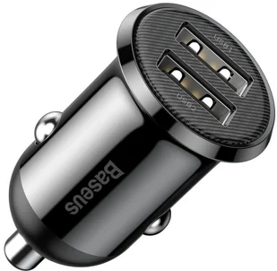 Baseus Grain Pro ładowarka samochodowa 2x USB 4,8 A czarny (CCALLP-01) - Ładowarki samochodowe - miniaturka - grafika 18