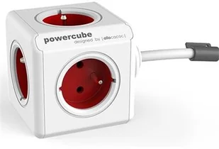 Powercube ORNO-Polska ORNO Przedłużacz Z 5-KROTNYM GNIAZDEM E/FR 3 m CZERWONY - Przedłużacze i rozgałęźniki - miniaturka - grafika 4