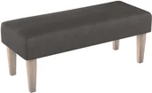 Ławki do przedpokoju - Dekoria.pl Dekoria.pl Ławka grafitowy 100 × 40 × 40 cm Etna 197-705-35 - miniaturka - grafika 1