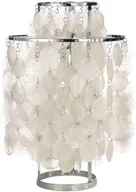 Lampy stojące - Verpan lampa stołowa Mother of Pearl Fun 2tm (1964)/metal, chromowany, z masy perłowej/ 27 cm 20015555011001 20015555011001 - miniaturka - grafika 1