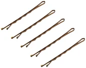 Pozostałe akcesoria fryzjerskie - ACTIVESHOP WSUWKI FRYZJERSKIE DO WŁOSÓW 120 SZT E-57 5,6CM ZŁOTE - miniaturka - grafika 1