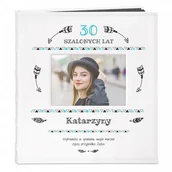 Albumy fotograficzne - NA Murrano Album z Okienkiem Prezent Urodziny Nadruk Boho ALB-BO-BK-UV-035 - miniaturka - grafika 1