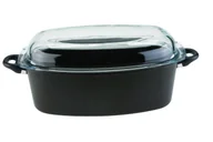 Brytfanny - SKK Brytfanna z pokrywą 5 l, 21x33x11 cm - miniaturka - grafika 1