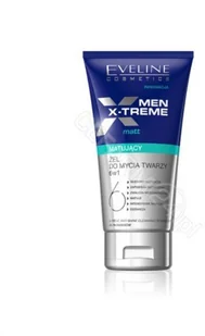 Eveline Men X-Treme 6w1 Żel matujący do mycia twarzy 150ml - Kosmetyki do pielęgnacji twarzy męskie - miniaturka - grafika 2