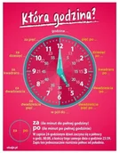 Pomoce naukowe - Która godzina$26 ED036 - miniaturka - grafika 1