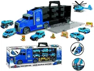 Tory, garaże, parkingi - Adar AUTO CIĘŻARÓWKA TIR TRANSPORTER POLICJA WYRZUTNIA AUTA AKCESORIA 12el 478282 - miniaturka - grafika 1