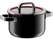 WMF Fusiontec Functional garnek 20cm, 3,7l z pokrywą, czarny 0517305290 - Garnki - miniaturka - grafika 4