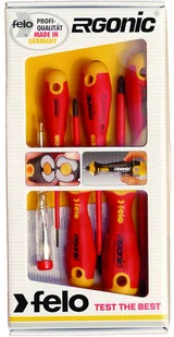 Felo Zestaw wkrętaków do prac elektrycznych ERGONIC 413 - Śrubokręty - miniaturka - grafika 2