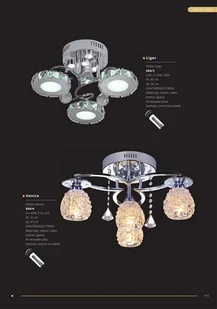 Lampex Plafon Venice 5 lampex_604/5 - Lampy sufitowe - miniaturka - grafika 3