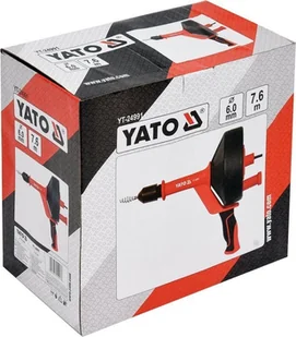 Yato SPIRALA KANALIZACYJNA BĘBNOWA 7,6M YT-24991 - Akcesoria hydrauliczne - miniaturka - grafika 5