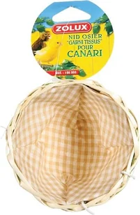 Zolux gniazdko wiklinowe obszyte dla kanarka - luzem Dostawa GRATIS od 99 zł + super okazje - Klatki i wyposażenie dla ptaków Zolux gniazdko wiklinowe obszyte dla kanarka - luzem Dostawa GRATIS od 99 zł + super okazje - Klatki i wyposażenie dla ptaków - miniaturka - grafika 1