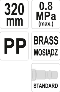 Yato PISTOLET 320MM YT-23732 - Pistolety malarskie - miniaturka - grafika 3