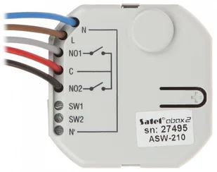 SATEL Bezprzewodowy sterownik 230V ASW-210 ASW-210 - Akcesoria do alarmów - miniaturka - grafika 3