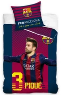 Pościel - Tip Trade Pościel bawełniana FC Barcelona Pique, 160x200 cm, 70 x 80 cm - miniaturka - grafika 1
