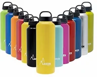 Shakery i bidony sportowe - Laken Unisex  aluminiowa butelka na napoje dla dorosłych, żółta, BPA Classic 1 l, nie zawiera PBA - miniaturka - grafika 1