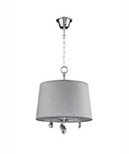 Lampy sufitowe - Jupiter Egida Wisząca 1602 40cm chrom kryształ - miniaturka - grafika 1