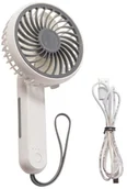 Wentylatory - EQUATION Wentylator osobisty USB/AKU 11 cm 4 W - miniaturka - grafika 1