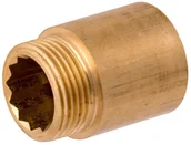 Akcesoria hydrauliczne - EQUATION Przedłużka 3/4" 28 mm mosiądz EQUATION - miniaturka - grafika 1