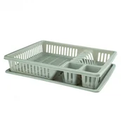 Suszarki do naczyń - Galicja Suszarka na naczynia szara Molly - miniaturka - grafika 1