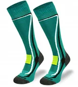 Skarpety termoaktywne - Zimowe skarpety snowboardowe długie - 50 % merino - miniaturka - grafika 1