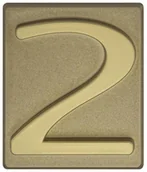 Numery na dom - Cyfra 2 WYS. 47 MM - miniaturka - grafika 1