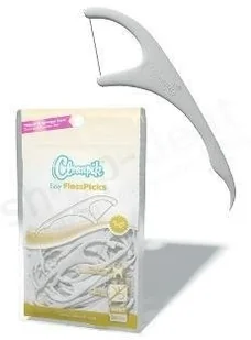 Cleanpik Cleanpik Easy Flosspicks - Niciowykałaczki z wygodnym uchwytem 50szt. - Nici dentystyczne Cleanpik Cleanpik Easy Flosspicks - Niciowykałaczki z wygodnym uchwytem 50szt. - Nici dentystyczne - miniaturka - grafika 1