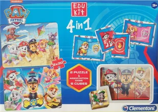 Clementoni Edukit 4w1 Paw Patrol / Psi Patrol - Puzzle - miniaturka - grafika 4