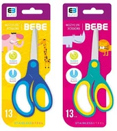 Artykuły biurowe - NOSTER Nożyczki szkolne 13cm B&amp;B Kids - miniaturka - grafika 1