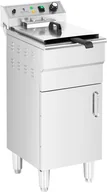 Frytownice gastronomiczne - Royal Catering Frytownica 13 l 5000 W kurek zimna strefa szafka RCPKF 13DSH - miniaturka - grafika 1