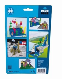 Plus Plus Plus-Plus, Płytki konstrukcyjne szara+niebieska mokopico-1648-0 - Klocki - miniaturka - grafika 2