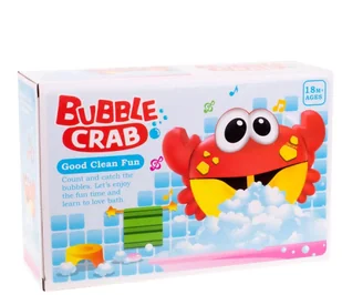 Zabawka do kąpieli krab generator piany KX7219 - Zabawki do kąpieli - miniaturka - grafika 6