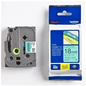 Taśmy do drukarek barwiące - Brother TZE-741 Taśma 18mm, zielona, czarny nadruk E671-98505_20140626153816 - miniaturka - grafika 1