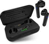 Słuchawki - Connect IT True Wireless SonicBass czarne - miniaturka - grafika 1