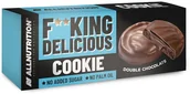 Batony proteinowe - ALLNUTRITION ALLNUTRITION F**king Delicious Cookie Double Chocolate 128g - miniaturka - grafika 1