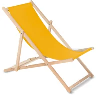Leżaki ogrodowe - GreenBlue GREENBLUE LEŻAK KLASYCZNY GB183 ZŁOTY GB183 Złoty - miniaturka - grafika 1