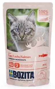 Bozita Cat Łosoś w sosie saszetka 85g - Mokra karma dla kotów - miniaturka - grafika 3