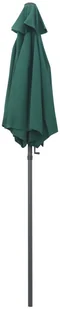 vidaXL Parasol, zielony, 200 x 211 cm, aluminium vidaXL - Parasole ogrodowe - miniaturka - grafika 4