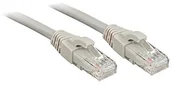 Kable miedziane - LINDY Lindy Cat.6 u/UTP Cable, szary, 10 m 48007 - miniaturka - grafika 1