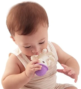 Mombella Gryzak Zabawka Ośmiornica różowy - Gryzaki dla dzieci - miniaturka - grafika 7