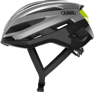 Kaski rowerowe - Abus StormChaser Kask, gleam silver S 51-55cm 2020 Kaski rowerowe 87191 - miniaturka - grafika 1