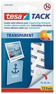 TESA TESA 59408-00000-00 przezroczysty Zawartość 1 PAK - Taśmy klejące - miniaturka - grafika 2