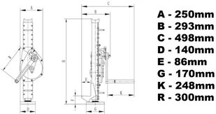 443 DOSTAWA GRATIS! 44366768 Korbowy podnośnik kolejowy zębatkowy udźwig 10000kg wysokość 800mm) 66768-uniw - Wyposażenie gospodarstwa rolnego 443 DOSTAWA GRATIS! 44366768 Korbowy podnośnik kolejowy zębatkowy udźwig 10000kg wysokość 800mm) 66768-uniw - Wyposażenie gospodarstwa rolnego - miniaturka - grafika 2